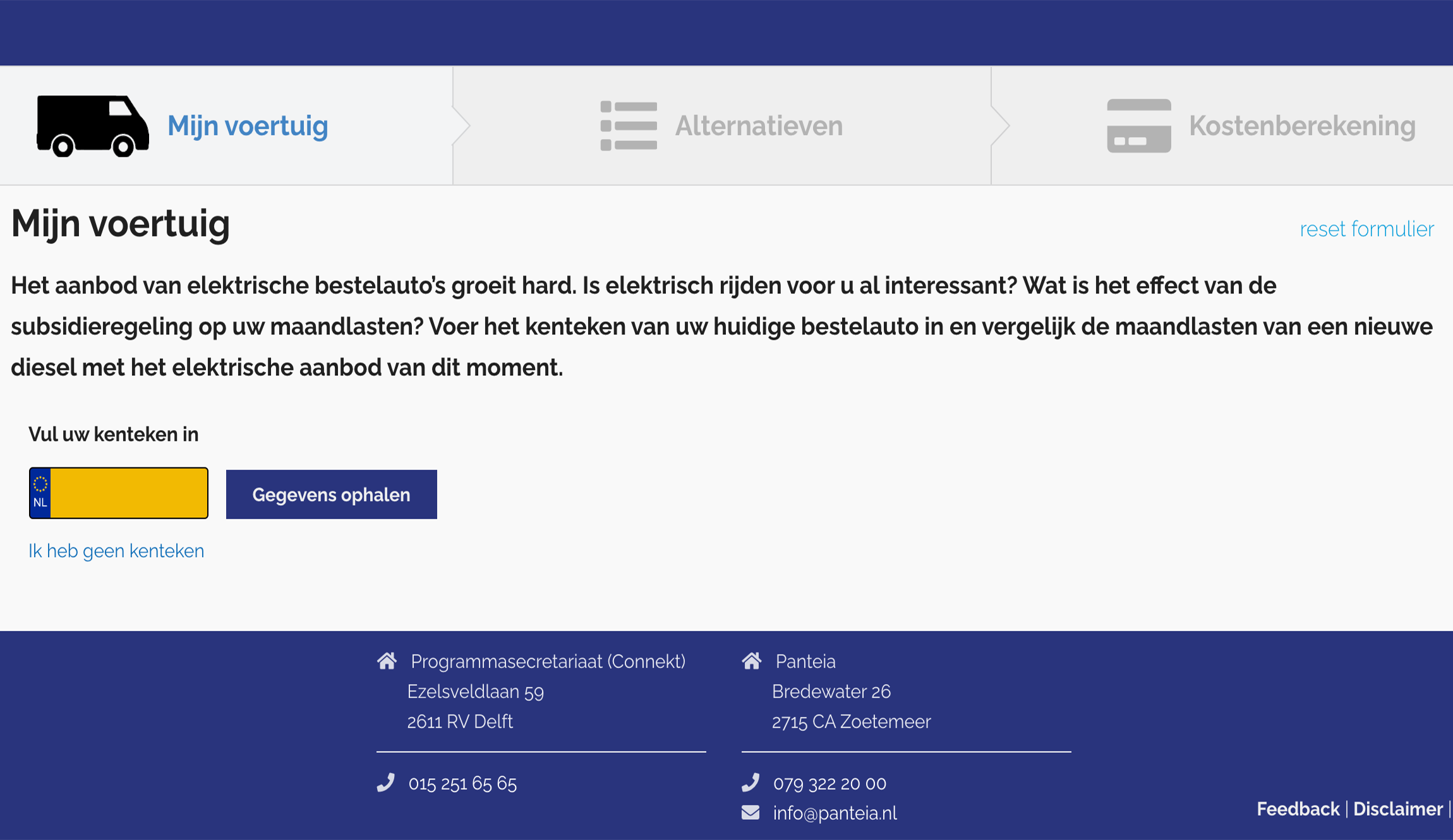 screenshot website welkeebestelbus.nl