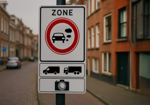 Nieuw verkeersbord zero-emissiezones